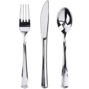 600 Plastic Silverware Set, Clear Plastic Cutlery Set, Disposable Set -200 Clear