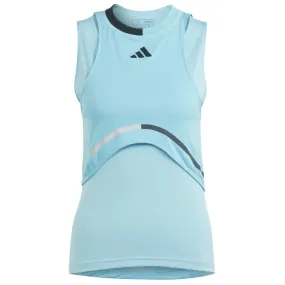 Adidas Women Match Tank Pro - Lucid Cyan