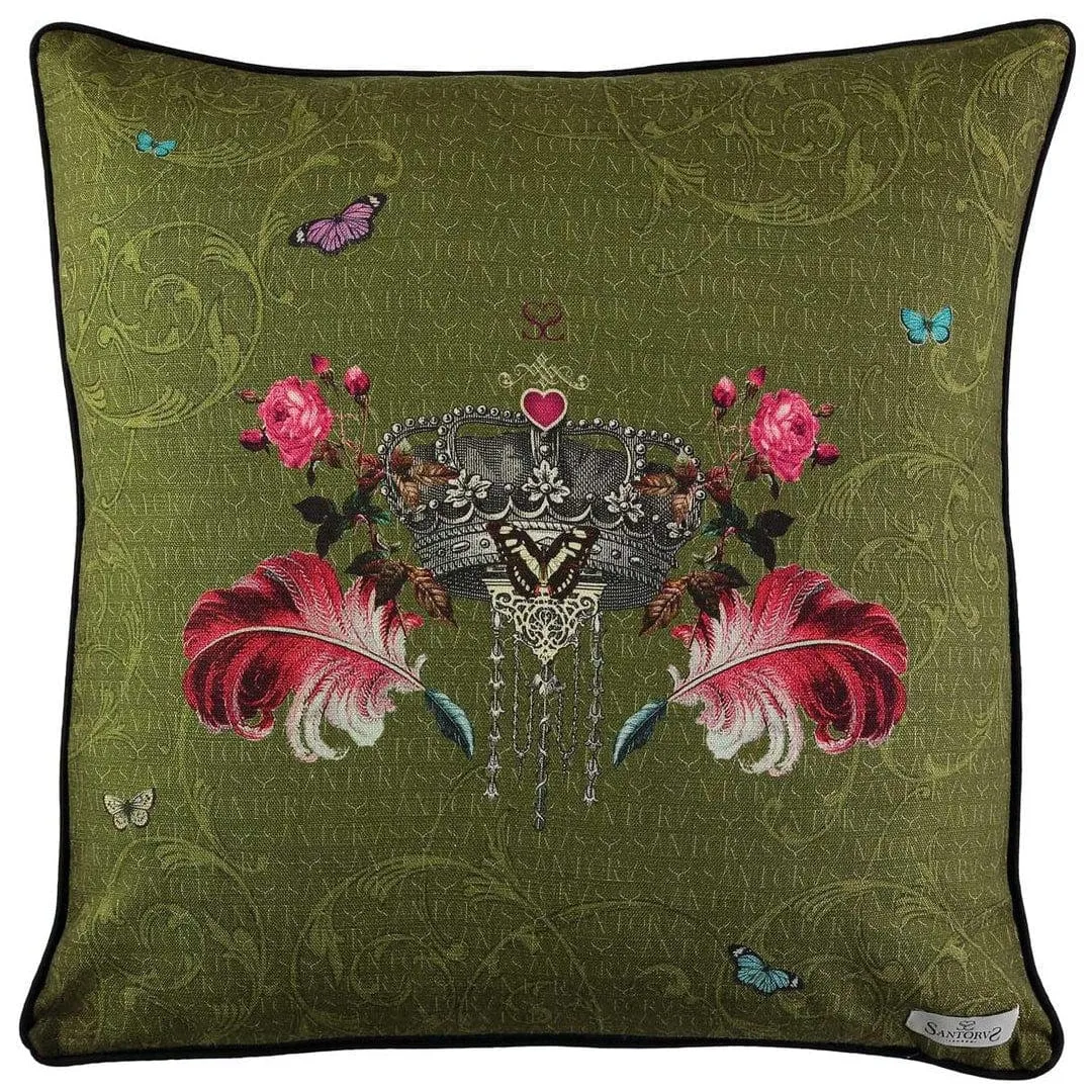 Amor Vincit Omnia Large Cushion - Santorus