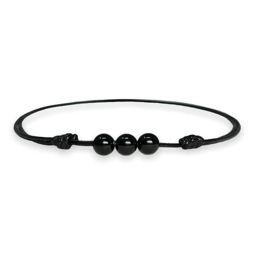 Black Tourmaline Choker - Protective & Elegant