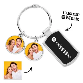 Custom Engraved Keychain Custom Photo Keychain Custom Gifts Special Gifts for Lover