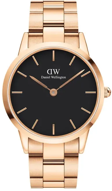 Daniel Wellington Watch Iconic Link Black 4mm