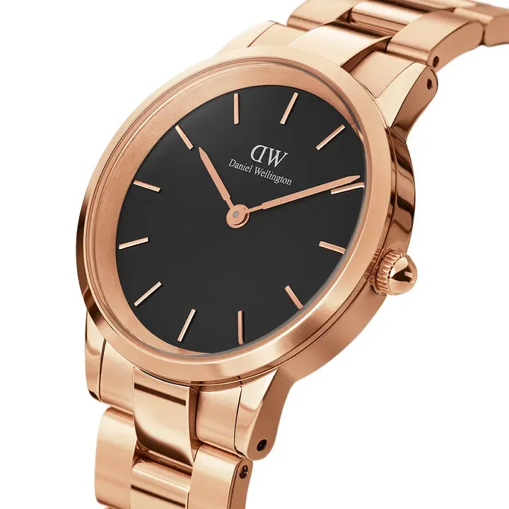 Daniel Wellington Watch Iconic Link Black 4mm