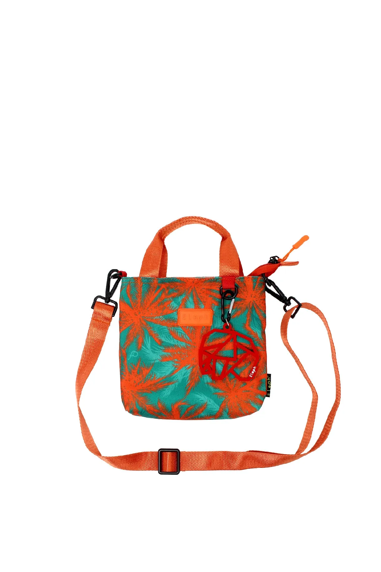 ELEPH NEILA CROSSBODY MAPRAOW - Turquoise/Orange