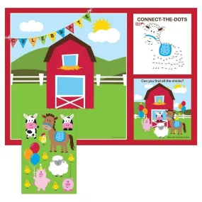 Farmhouse Fun Placemat with Stickers