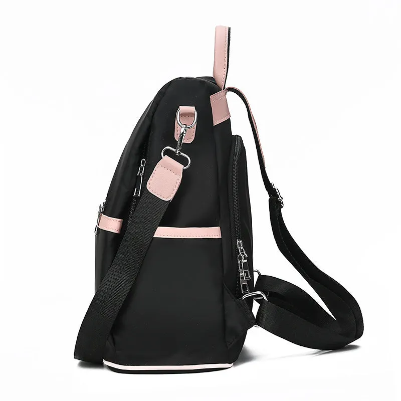 Fashion Oxford Cloth Canvas Backpack Female School Bag