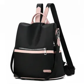 Fashion Oxford Cloth Canvas Backpack Female School Bag