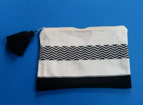 Hand Woven Cotton Pouch Shadows