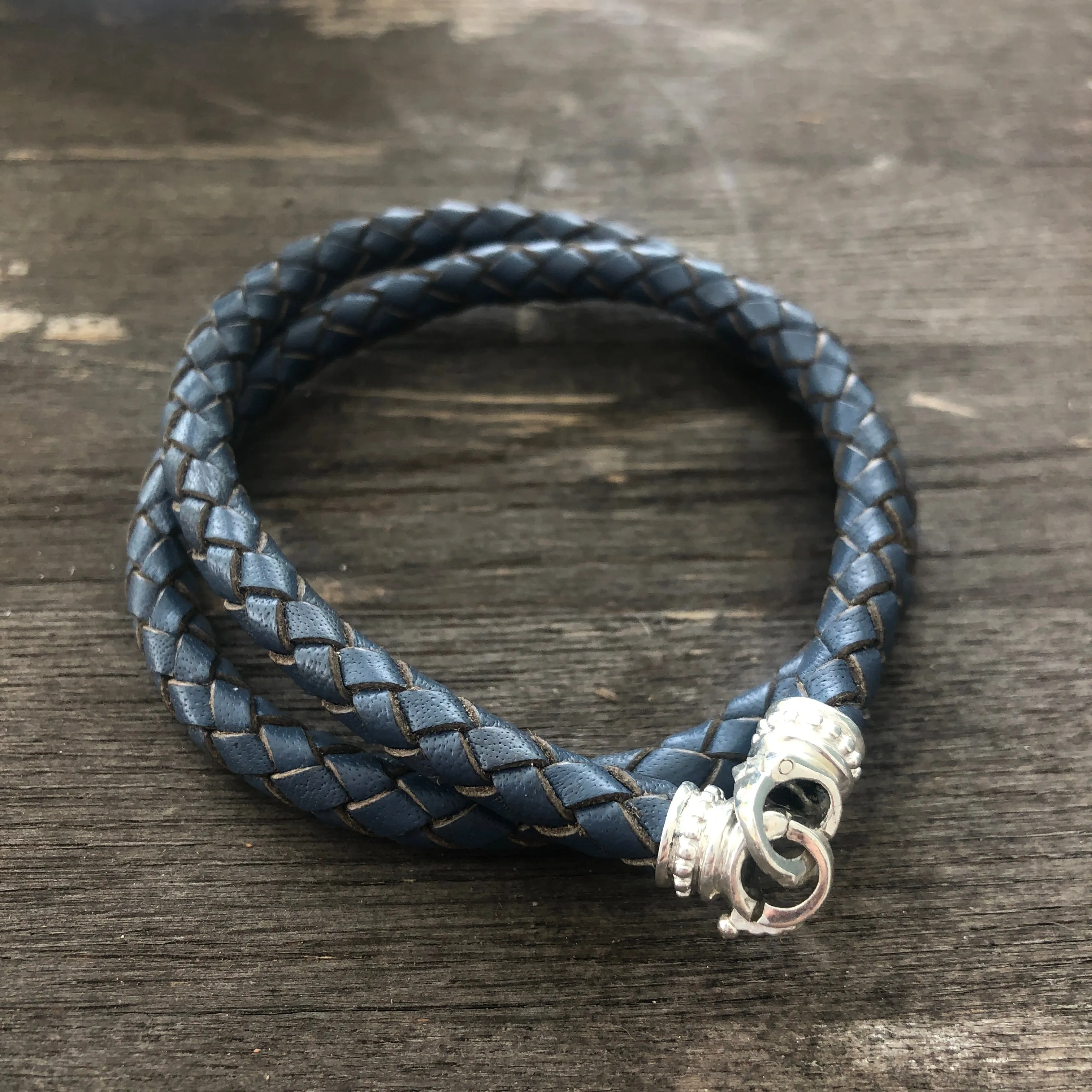 Leather Necklace Chord with Connections