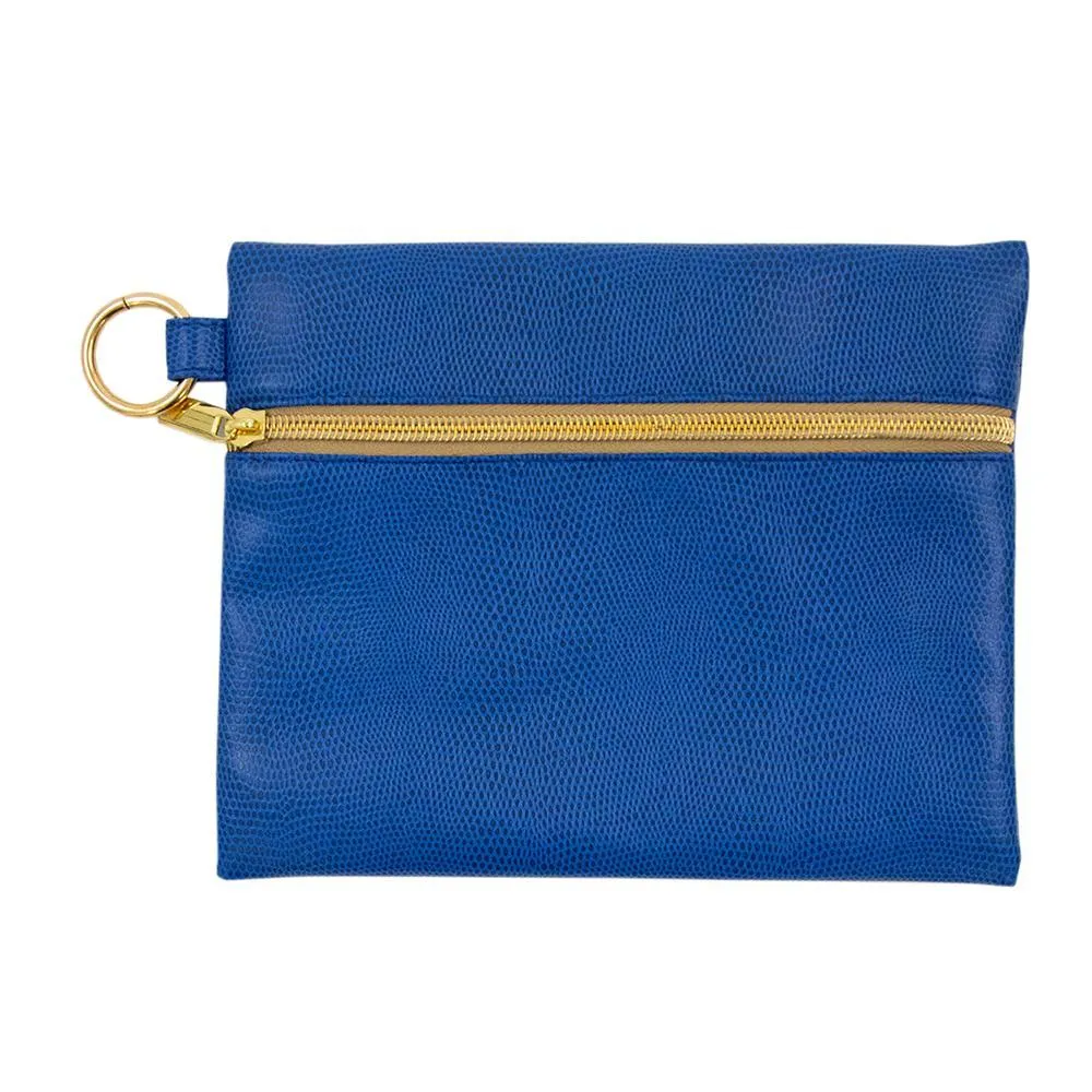 Lizard Kansas Zip Pouch with Key Loop