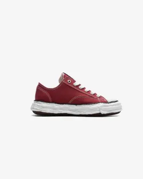 Maison Mihara Yasuriho Peterson23 OG sole Canvas Low-Top 'Bordeaux' Sneaker