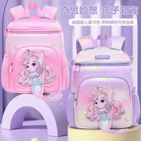 Mermaid Theme Fancy Backpacks.