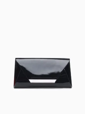 Metallic Envelope Black Pat