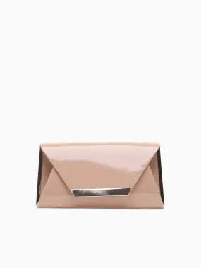 Metallic Envelope Nude Pat