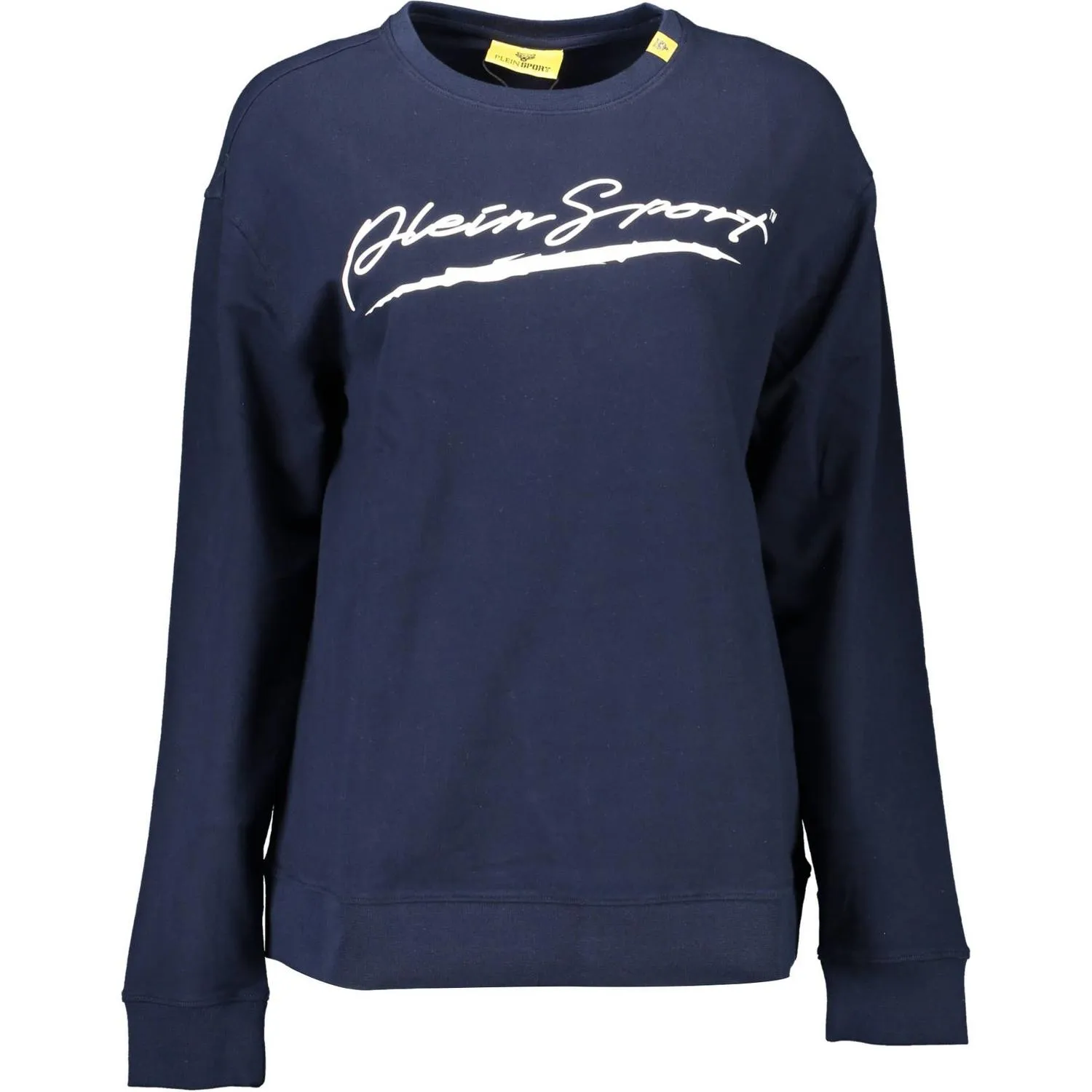 Plein Sport Blue Cotton Women Sweater