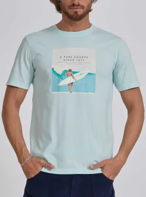 REGULAR T-SHIRT WITH FRONT PRINT