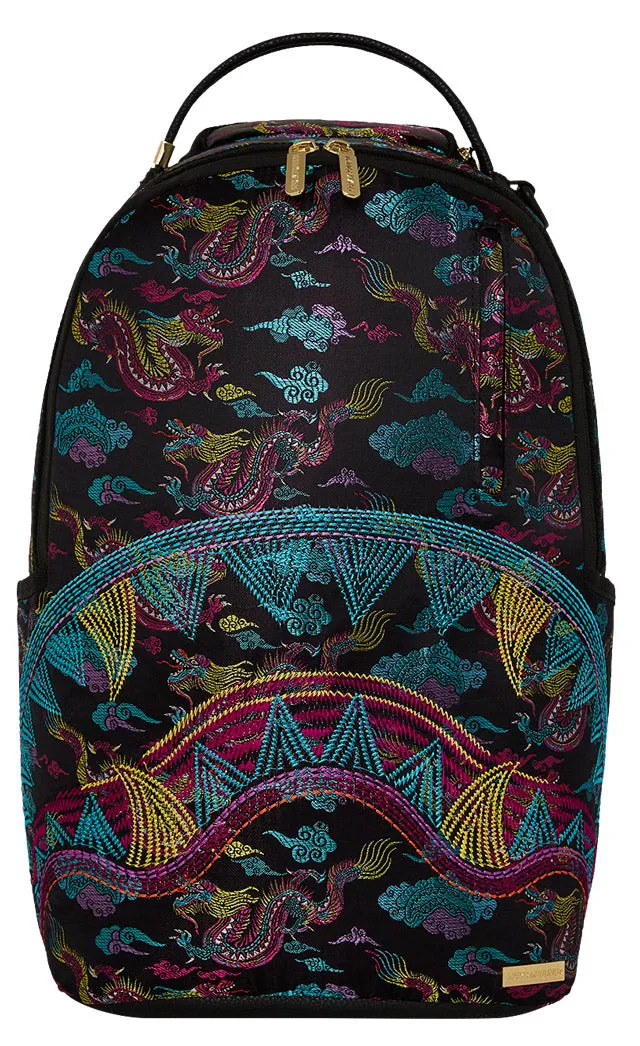 Sprayground Embroidered Dragon Backpack