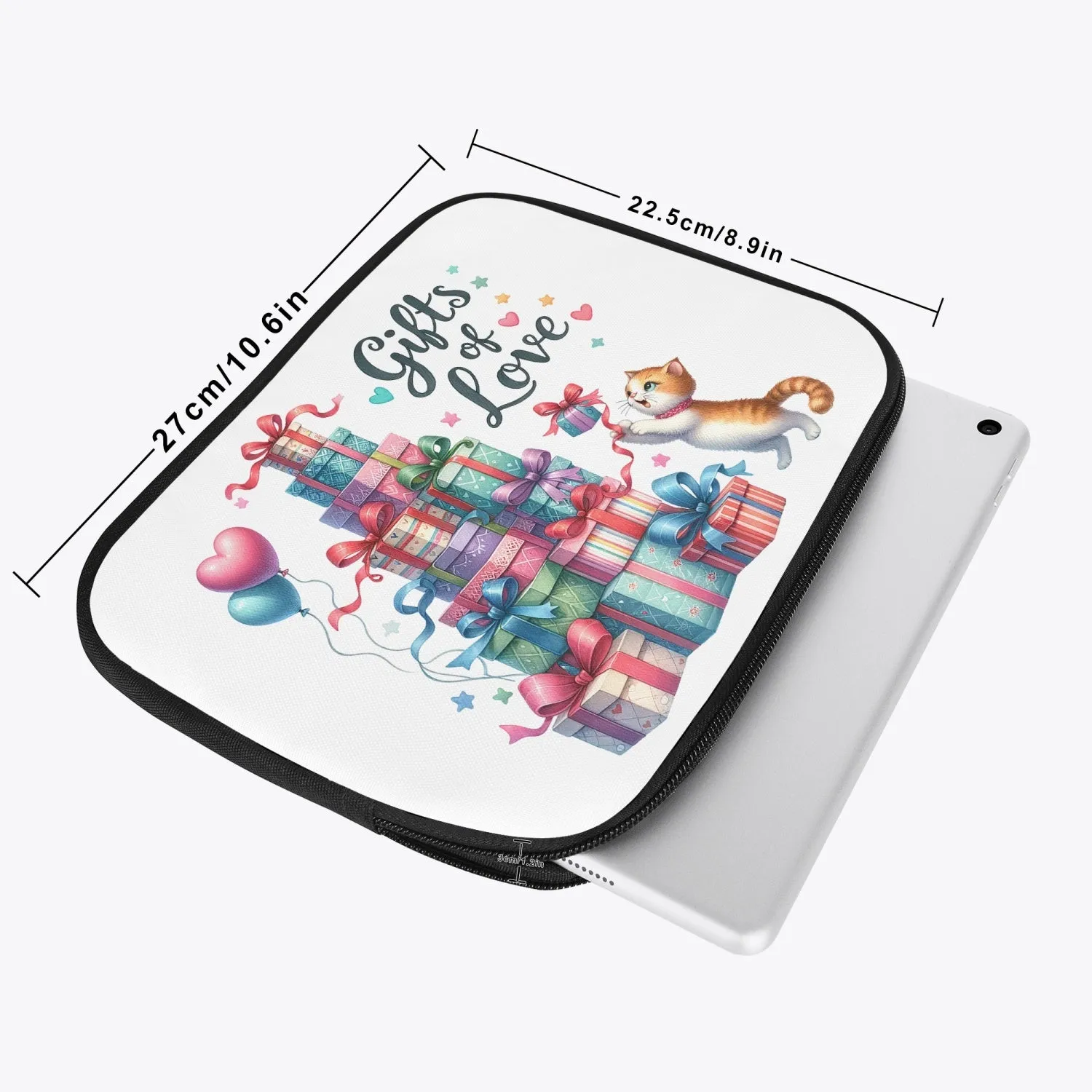 Tablet Sleeve - Presents Tree, Gifts of Love